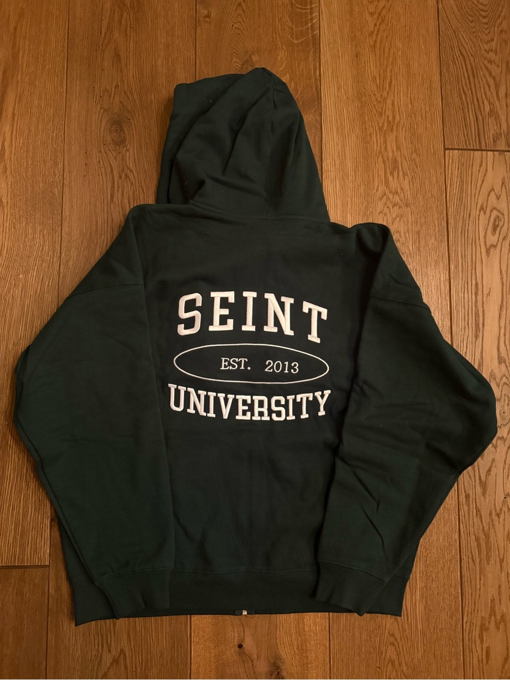 Seint Zip-Up Hoodie Sweatshirt